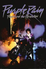 PRINCE - PURPLE RAIN POSTER 24x36 - MUSIC 4421