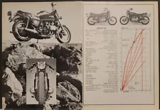 1977 Honda GL1000 Gold Wing Pin up with specs