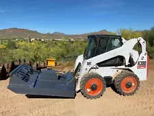 SkidSteer Brush Hog Attachment Bush Wacker Cutter Rotary Forestry Mulcher Mower