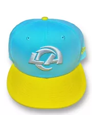 New ListingNew Era Mint Yellow Los Angeles Rams Two-Tone Color Pack 9FIFTY Snapback Hat