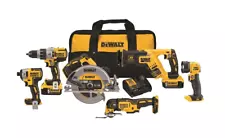 New ListingDEWALT 20V MAX Power Tool Combo Kit, 6-Tool Cordless Power Tool Set