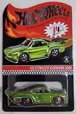 Hot Wheels 2013 RLC Volkswagen Karmann Ghia 1495/3000 SEALED ON CARD