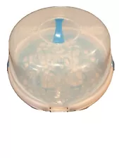 microwave steam sterilizer For Baby Bottles, Pacifiers, More Preowned Free Ship