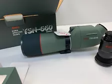 Kowa Angled Spotting Scope TSN-663M & TE-9Z Eyepiece – NEW – Benefits Charity