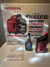 Honda EU2200i 2200W Inverter Generator In Box, Never Used, 30A Outlet, 662230