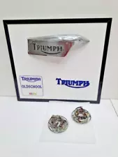 Triumph 650 & 500 Lucas ignition points plates (2 for sale)