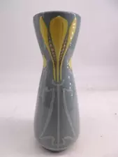 Antique Art Pottery Table Vase Roseville Crocus Egyptian Lotus Flower Art Deco