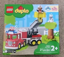 LEGO DUPLO 10969 Town Fire Truck Building Toy For Toddler New!