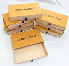 Auth Louis Vuitton Gift Box 8 set for Long wallet Zippy wallet Dust Box F/S VG