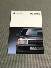 Mercedes Benz 190 Series Catalog 1988