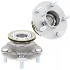 5 Lug Conversion Front Wheel Hub for 95-98 Nissan 240SX S14 Silvia, Non-ABS, 2pc (For: 1998 Nissan 240SX)