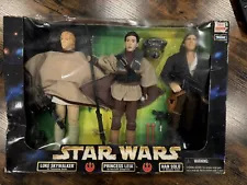 Star Wars Kenner 12" Figures Luke Leia Han Solo Action Collection NEW 1998