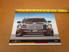 2004 2005 Cadillac CTS-V + race car sales SHEET brochure card ORIGINAL