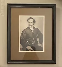 John Wilkes Booth Photo Framed Gutman #35 Lbry. Cong. Coll. Matted 9X11 SALE !