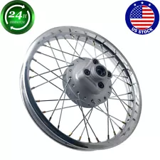 For RPS Hawk 250 Carb Rear Wheel Rim Hub Spoke Kit Sliver