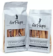 forPups Bully Sticks for Dogs (Per Pound) - Fully Organic - THICK Size