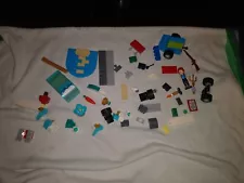 Random lego pieces lot. What You See Is What You Get In The Bag. 1 Bag For Sale.