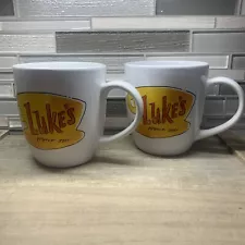 New Set Of 2 Gilmore Girls Star's Hollow Luke's Diner Coffee Mugs Mug