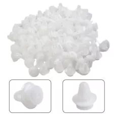 Retainer Fixed clip Push Hole Car Bumper 100Pcs White Plastic Hot Sale (For: 2002 Honda Civic)