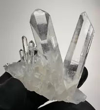 Incredible High Quality___Optical Clear Arkansas Quartz Crystal Cluster