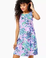 LILLY PULITZER KRISTEN DRESS LILAC FREESIA MERMAID FOR YOU SIZE XXL NWT NIP