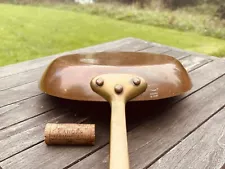 Vintage Copper Frying Pan with Long Handle, 0.9 kg, Collectible, France, 1950s