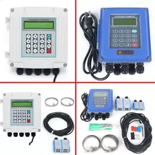 Ultrasonic Flow Meter TUF-2000B Liquid Flowmeter Tester, Digital TM-1 DN50-700mm