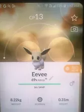 Pokemon GO Shiny EEVEE L1 ✨✨✨✨ - LOWEST eBAY PRICE$$$$