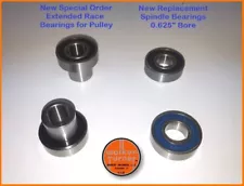 Walker Turner Drill Press - NEW Replacement Spindle & Pulley Bearing Kit