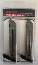 TWO Ruger® 22/45® Mark IV® 10 RD 22 LR Mag. 90646 FAST FREE SHIPPING!