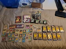 Pokemon Cards Bulk Lot - (102) NEW Booster Packs - 1st Edition Holo - Binders