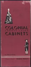 Colonial Corner China Cabinets sales catalog 1949 Greeg & Son Nashua NH