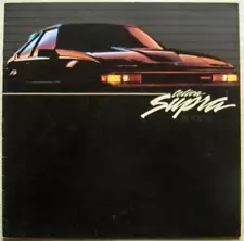 TOYOTA CELICA SUPRA LF USA Sales Brochure For 1984 #P/2503 (9/84)