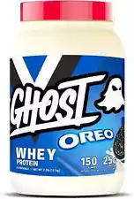 GHOST Whey Protein Powder, Oreo - 2LB Tub, Cookies & Cream Flavored