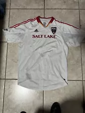 04/05 Real Salt Lake City MLS Soccer Jersey Adidas XL Short Sleeve