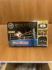 WWE WWF Wrestlemania Official Scale Ring Jakks 2005 (Unsealed Damaged Box)