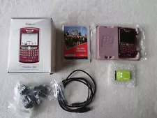 Verizon Cell Phone World Edition Red Blackberry 8830 QWERTY-TESTED WORKS