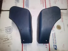 78-91 CHEVY GMC TRUCK SUBURBAN BENCH SEAT HINGE COVERS PAIR BLUE LEFT & RIGHT