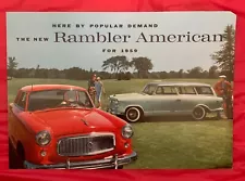 1959 Rambler "AMERICAN" - Original Car Dealer Sales Brochure / Catalog