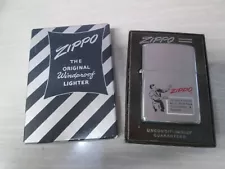 Vintage Zippo Salesman Sales Promotion Ways Lighter 111 with Box *44