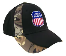 Union Pacific Railroad Embroidered Camouflage Cap Hat #40-0047C