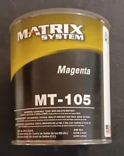 Matrix Toner MT-105 Magenta Paint 1 Quart NOS New