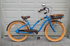 ð Rare ELECTRA Surf Blue Ocean Beach Cruiser Collectors Edition