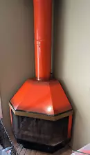 malm gas fireplace 39" Fire Jester Orange Works