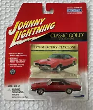 Johnny Lightning Classic Gold 1970 70 Mercury Cyclone Red 1/64 Scale