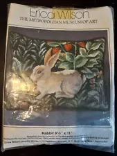 Erica Wilson Needlepoint kit "Rabbit"