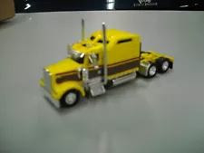 HO scale Kenworth W900L Tractor, yellow