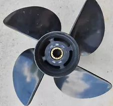 Turning Point Hustler Propeller 13.5X15 Aluminum Four Blade Right Hand Rotation