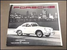 1963 Porsche for Friends of the House Milwaukee Vintage Sales Brochure Folder