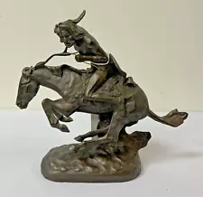 Frederic Remington The Cheyenne Statue Sculpture Reproduced #9359 NE 1993